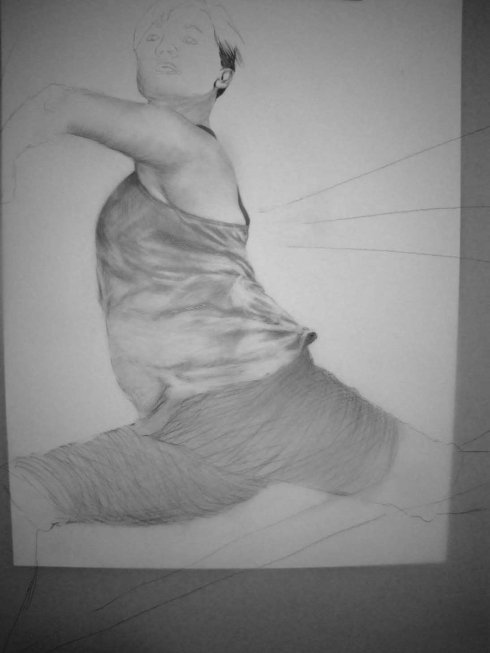 Sneak peak of work in progress by Maya Hum