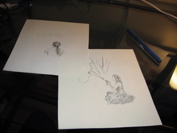 Pencil on Strathmore 