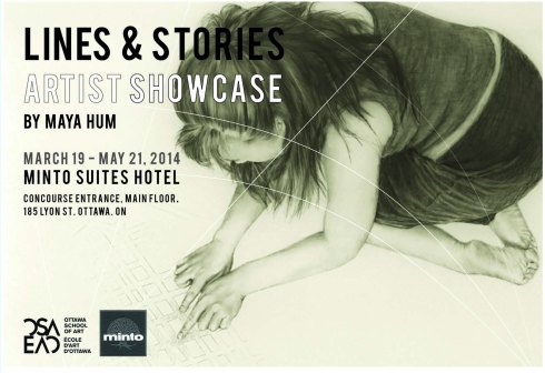 Promotional Card for Artist Showcase