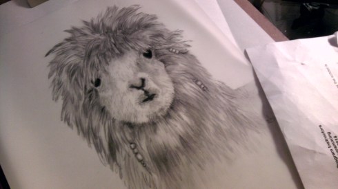 MayaHum_InProgressPic_Lama