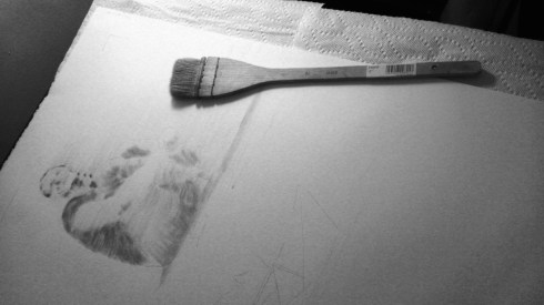 Set Sail - in progress pic by Maya Hum