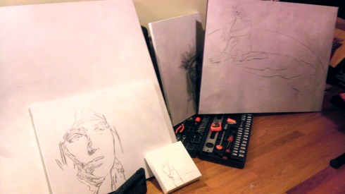 Canvas Sketchings By Maya Hum