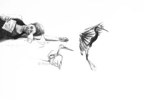 Unfolding B y Maya Hum