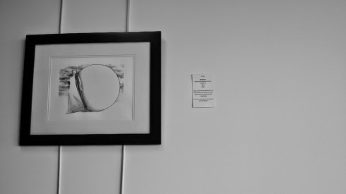 "Seeing" pencil on paper. By Maya Hum