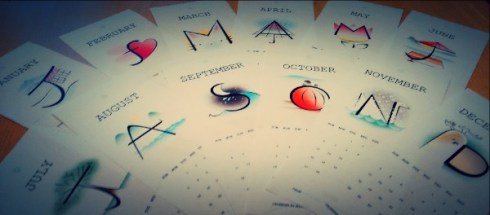 2016 Calendar by Maya Hum