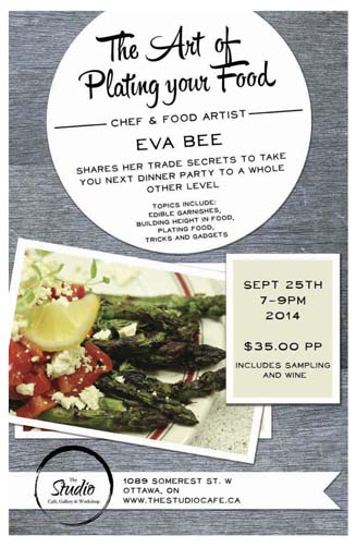 Template design for events poster. Client: Studio Cafe. Adobe Illustrator & Photoshop, 2014