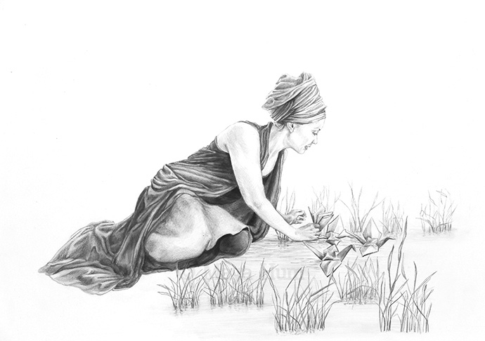 Playing after the rain by Maya Hum